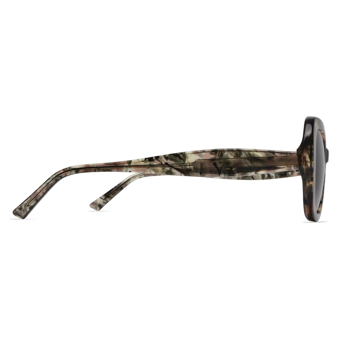 AURI Flora Carmel Swirl sunglasses - angle 3
