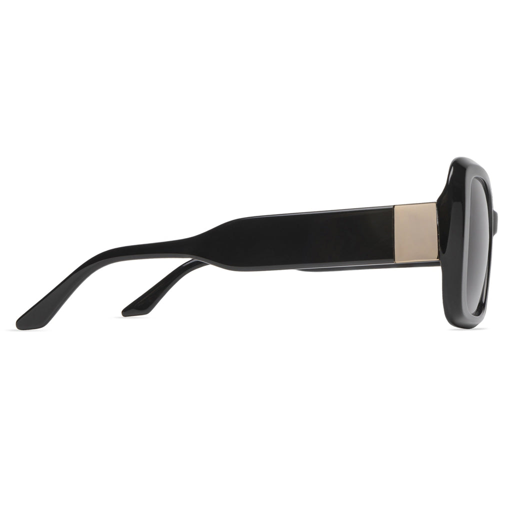 AURI Indie Black Gold sunglasses - angle 3