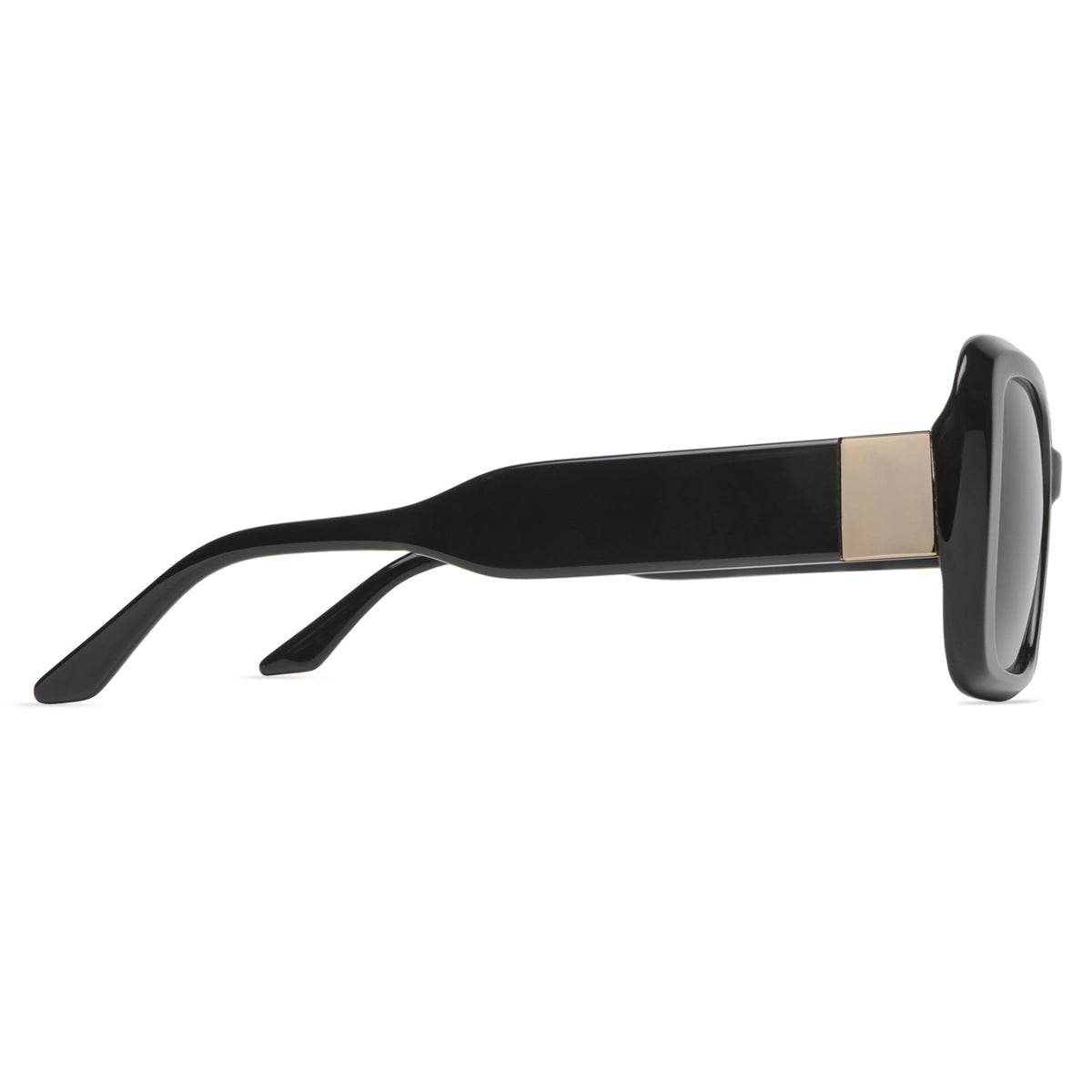 AURI Indie Black Gold sunglasses - angle 3