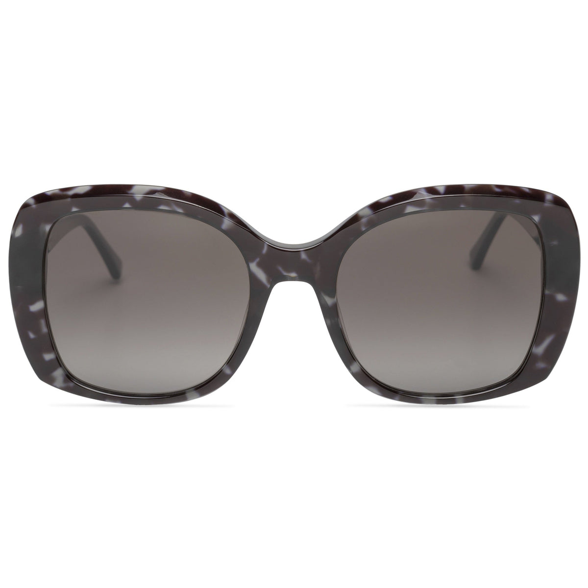 AURI Kaitlyn Black Marble sunglasses - angle 2