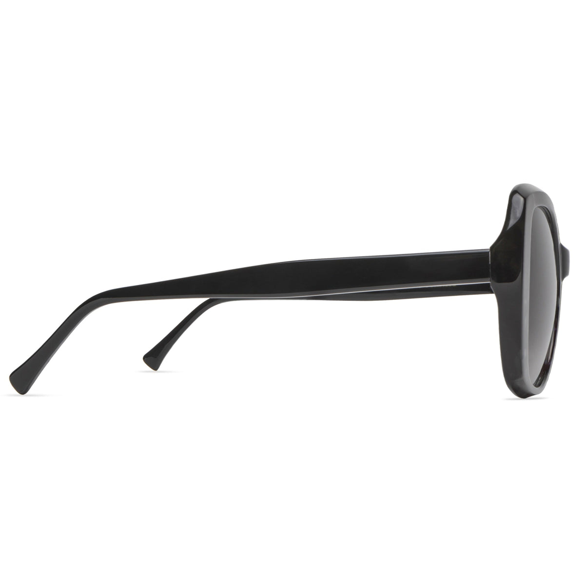 AURI Kaitlyn Black Marble sunglasses - angle 3