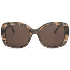 AURI Kaitlyn Carmel Brown Multi sunglasses - angle 2