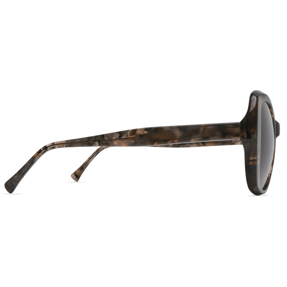 AURI Kaitlyn Carmel Brown Multi sunglasses - angle 3