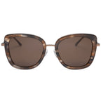 AURI Kellie Brown Havana Bronze sunglasses - angle 2